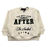 DO NOT CONFORM felpa chiusa con cappuccio tinta unita cn logo Bianco per Neonato FE028N BIANCO DO NOT CONFORM