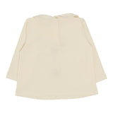 LIU JO shirt girocollo tinta unita con stampa in contrasto Panna per Neonata HF4078XX PANNA LIU JO