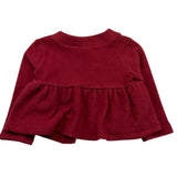 LE BEBE' cardigan tinta unita con bottoni in contrasto Rosso per Neonata LBG6076 ROSSO LE BEBE'
