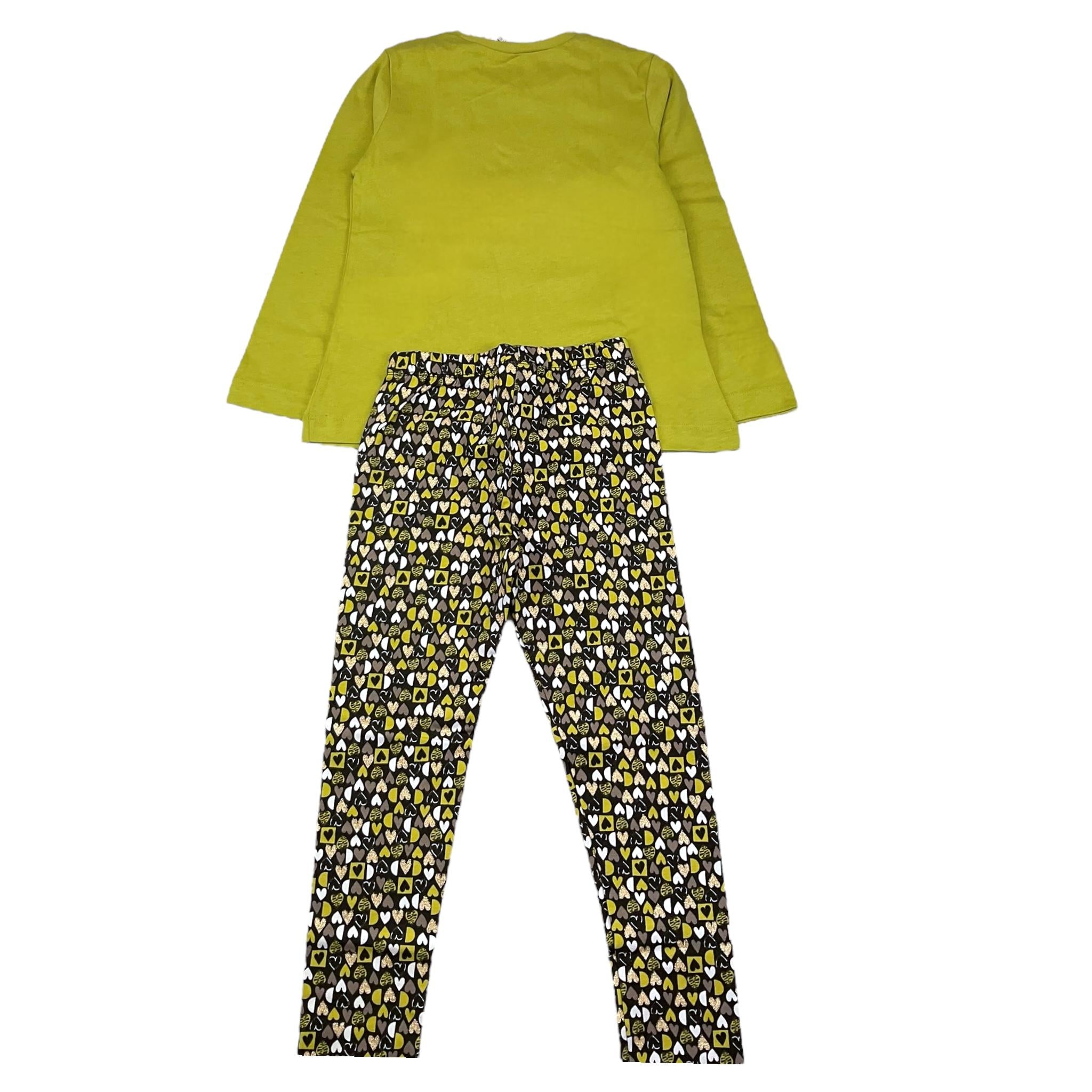 MAYORAL completo 2 pezzi shirt-leggins fantasia Verde per Bambina 471361 VERDE MAYORAL