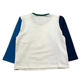 MAYORAL shirt girocollo tinta unita cn maniche in contrasto Bianco per Neonato 2029 BIANCO MAYORAL