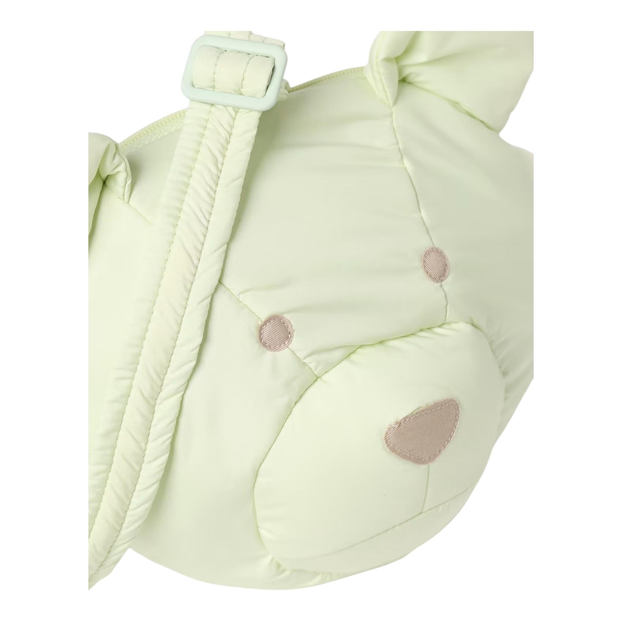 IL GUFO borsa tinta unita modello orsacchiotto con tracolla Verde per Bambina A24O087N0106 VERDE IL GUFO