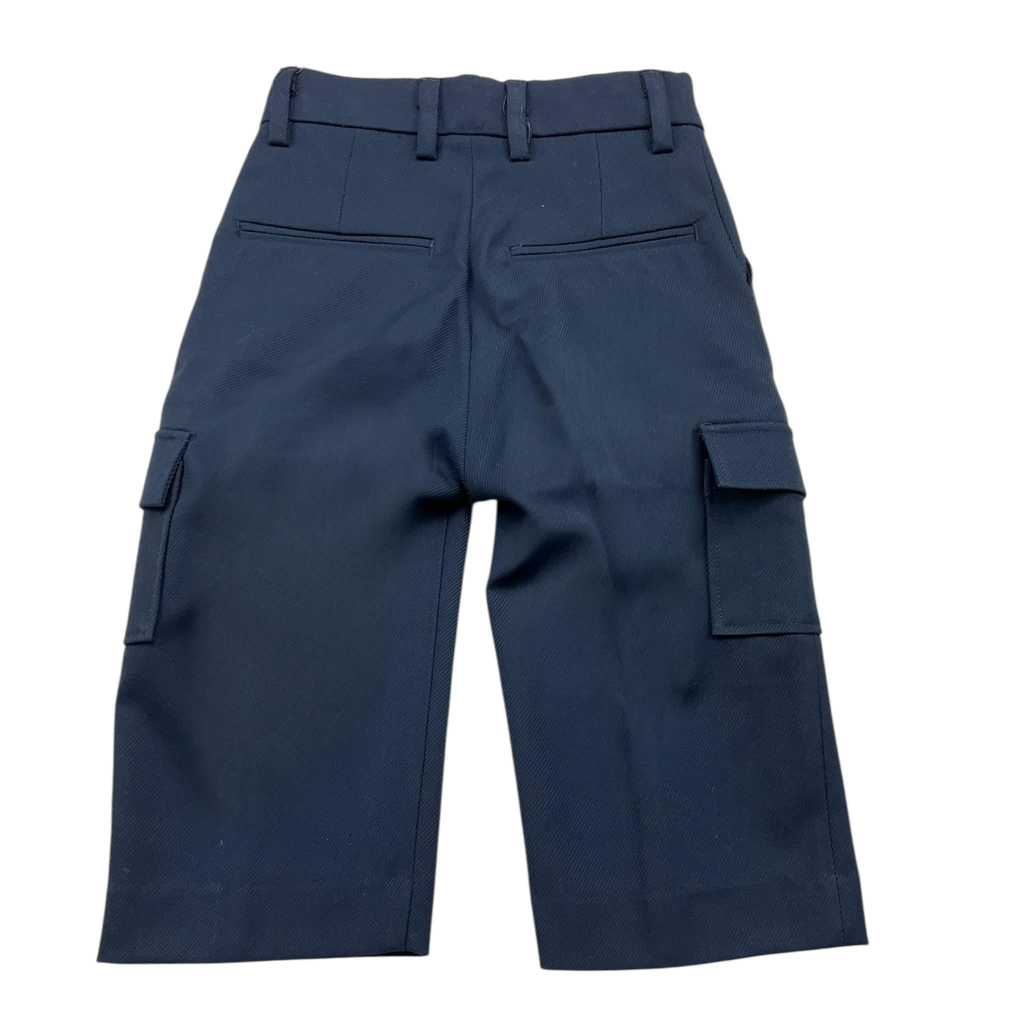 I'M BRIAN pantalone tinta unita con girovita regolabile Blu per Neonato PA3081JNX BLU I'M BRIAN