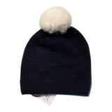 MOSCHINO cappello tinta unita con stampa Blu per Neonato MMX04 BLU MOSCHINO