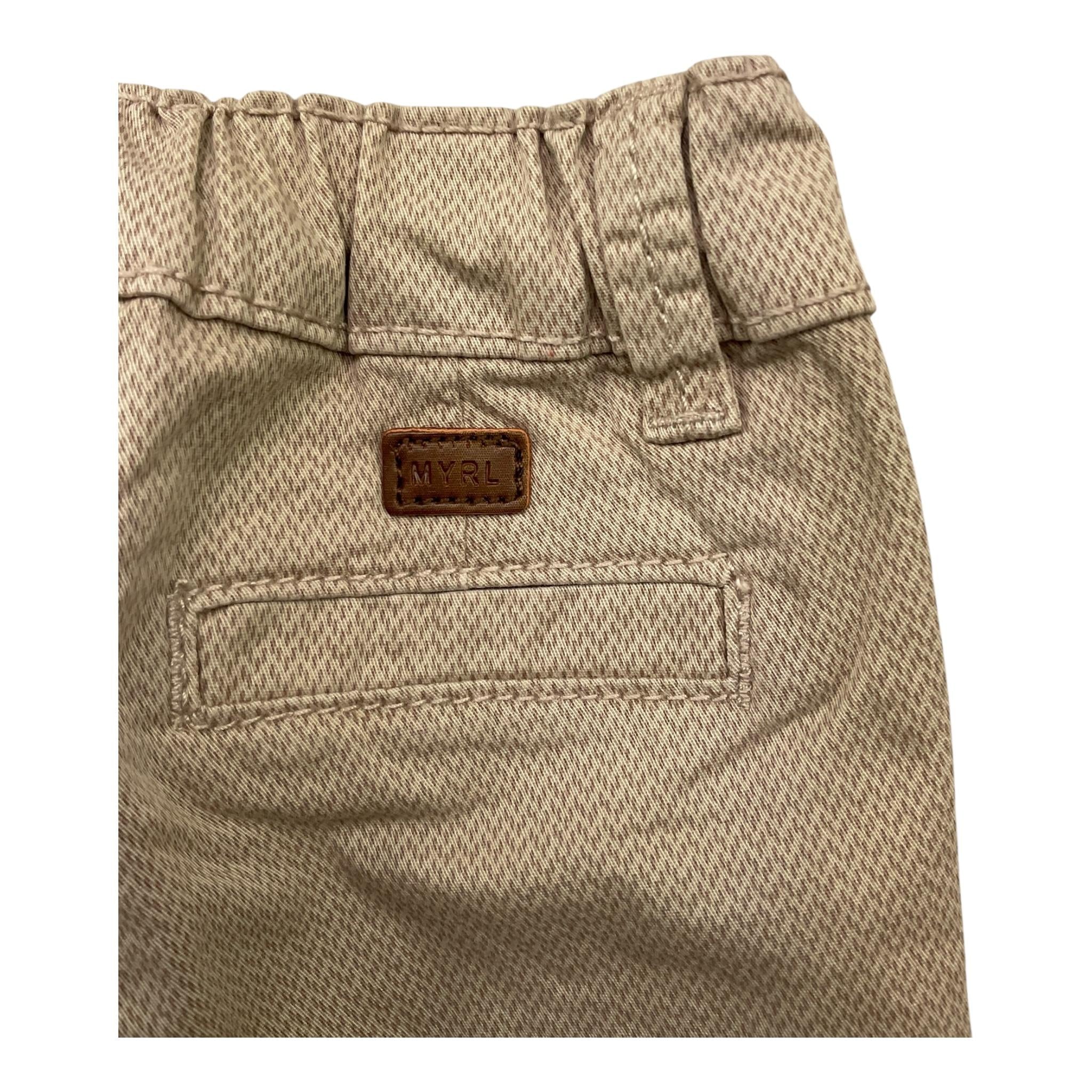 MAYORAL pantalone tinta unita con girovita regolabile Beige per Neonato 2521X BEIGE MAYORAL