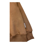DETWELVE felpa chiusa girocollo tinta unita Marrone per Bambino CB650 MARRONE DETWELVE
