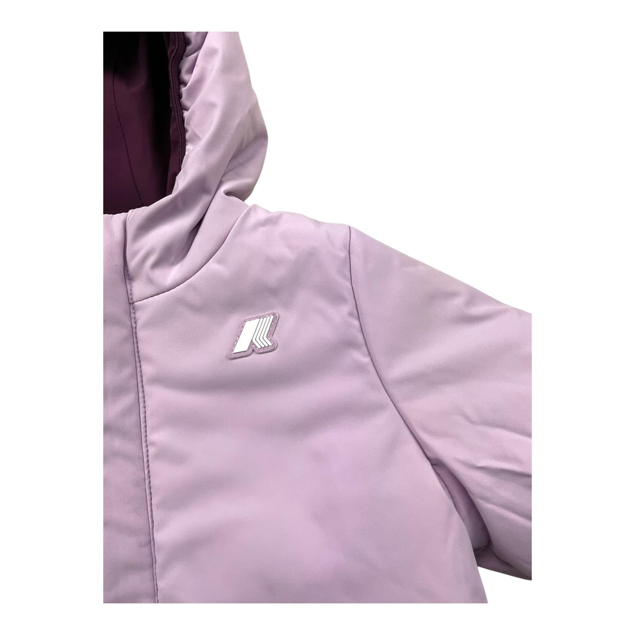 K-WAY giubbino bicolore reversibile Lilla/viola per Neonata K71338W LILLA/VIOLA K-WAY