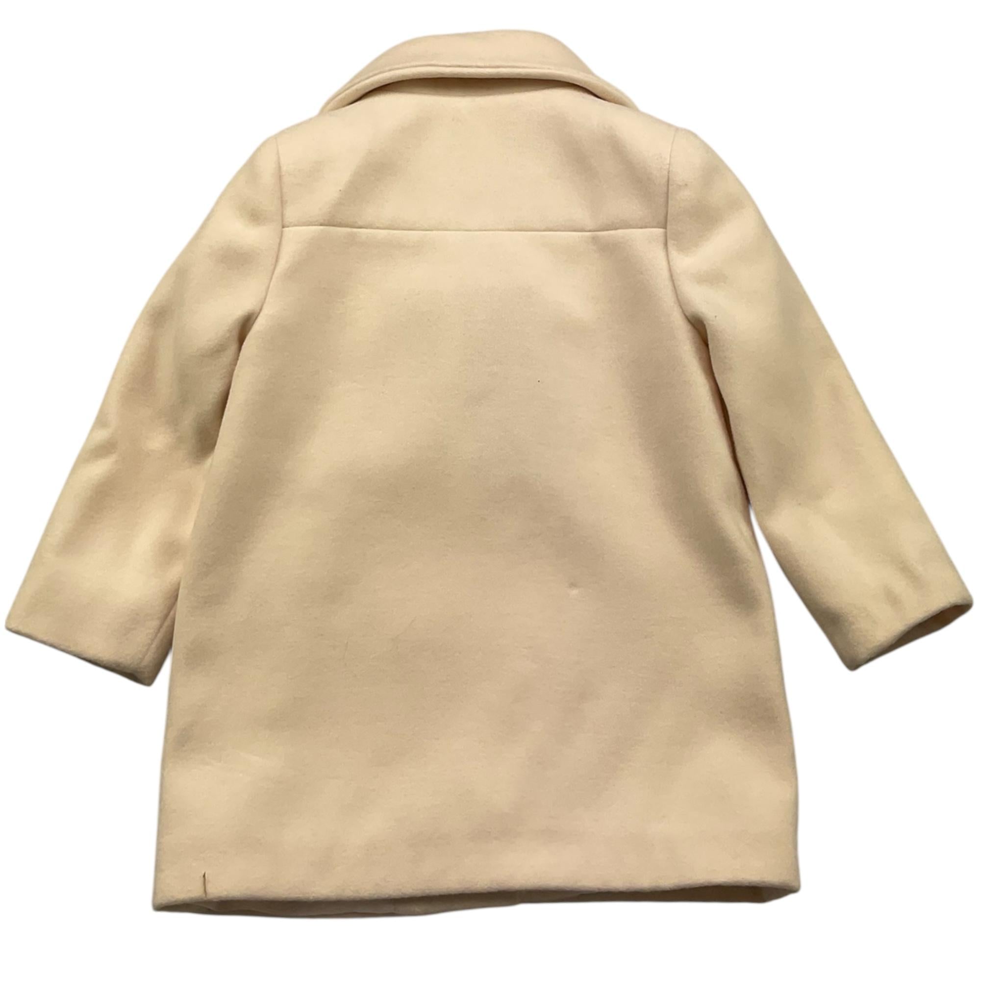 FUN & FUN cappotto tinta unita doppiopetto Panna per Neonata FNBCT12534 PANNA FUN & FUN