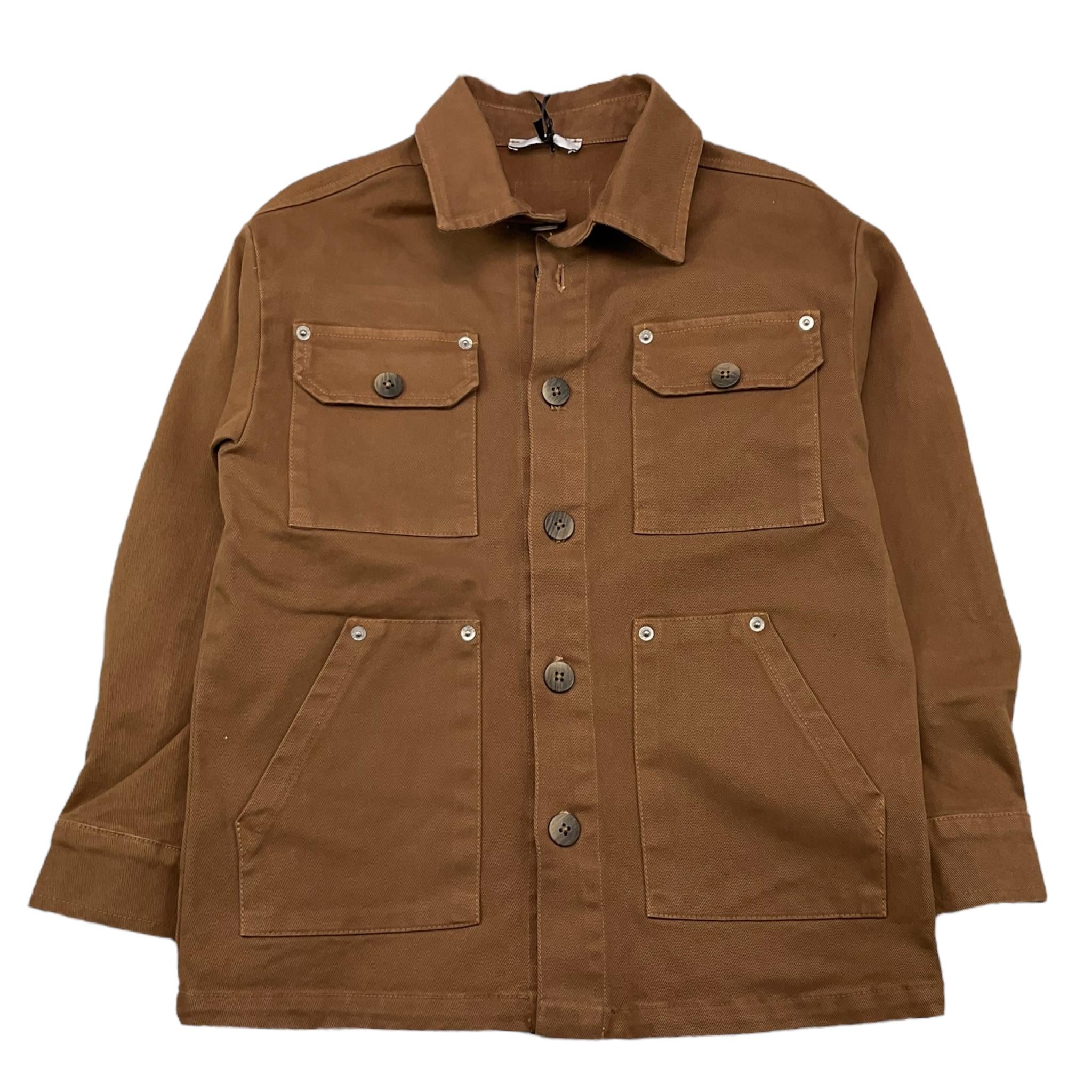 PAOLO PECORA camicia manica lunga tinta unita Marrone per Bambino PP4153 MARRONE PAOLO PECORA