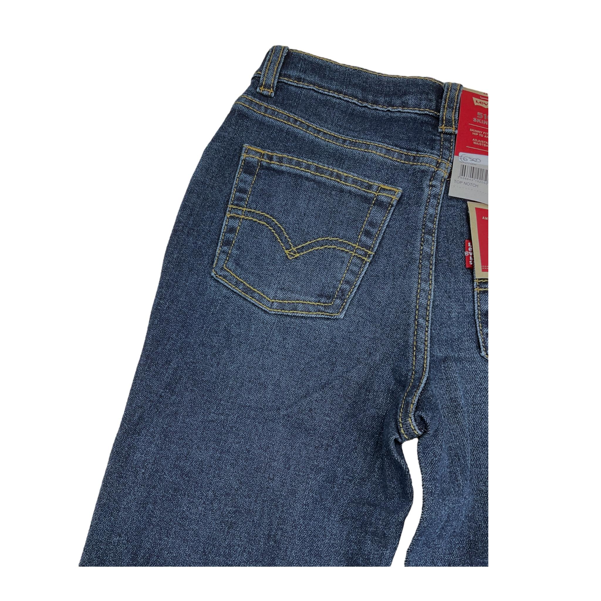 LEVIS jeans tinta unita con girovita regolabile Blu per Bambino 9EK277 BLU LEVIS