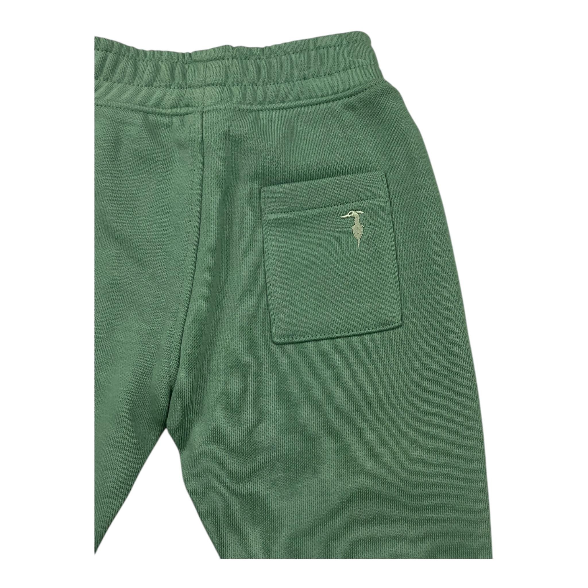 TRUSSARDI pantalone tuta tinta unita Verde per Neonato TIA25144PA VERDE TRUSSARDI