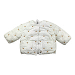 MOSCHINO giubbino tinta unita con stampa Bianco per Neonata MUS02Z BIANCO MOSCHINO