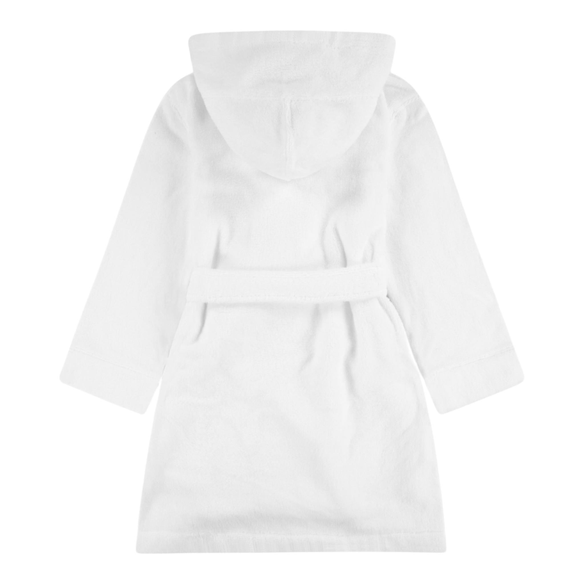 RALPH LAUREN accappatoio tinta unita con cappuccio Bianco per Neonato 7P0188N BIANCO RALPH LAUREN