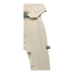 LALALU' tutina manica lunga in ciniglia con stampa in contrasto Bianco per Neonato TFL1N BIANCO LALALU'