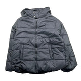 NEVER TOO giubbino tinta unita con zip e cappuccio Nero per Bambino NT1511R NERO NEVER TOO