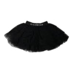 JOHN RICHMOND gonna tinta unita in tulle Nero per Neonata RIA24017GO NERO JOHN RICHMOND