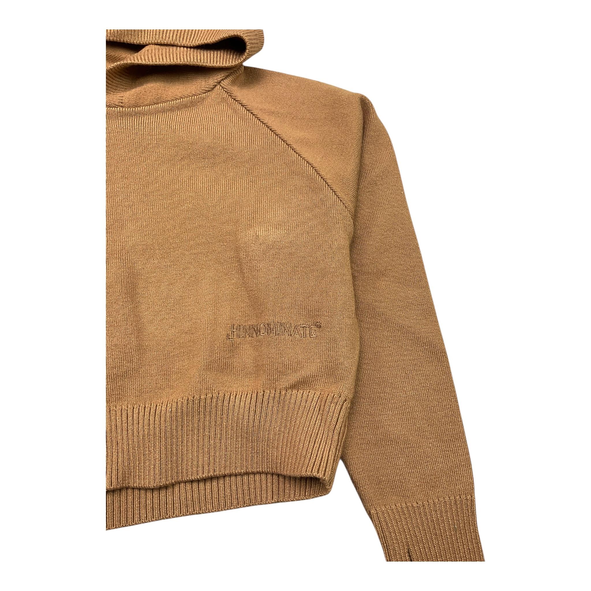 HINNOMINATE maglia modello felpa tinta unita con cappuccio Beige per Bambina 3641WY00059 BEIGE HINNOMINATE