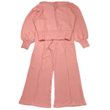 FUN & FUN completo 2pz tinta unita felpa-pantalone Rosa per Bambina FBCM000008 ROSA FUN & FUN