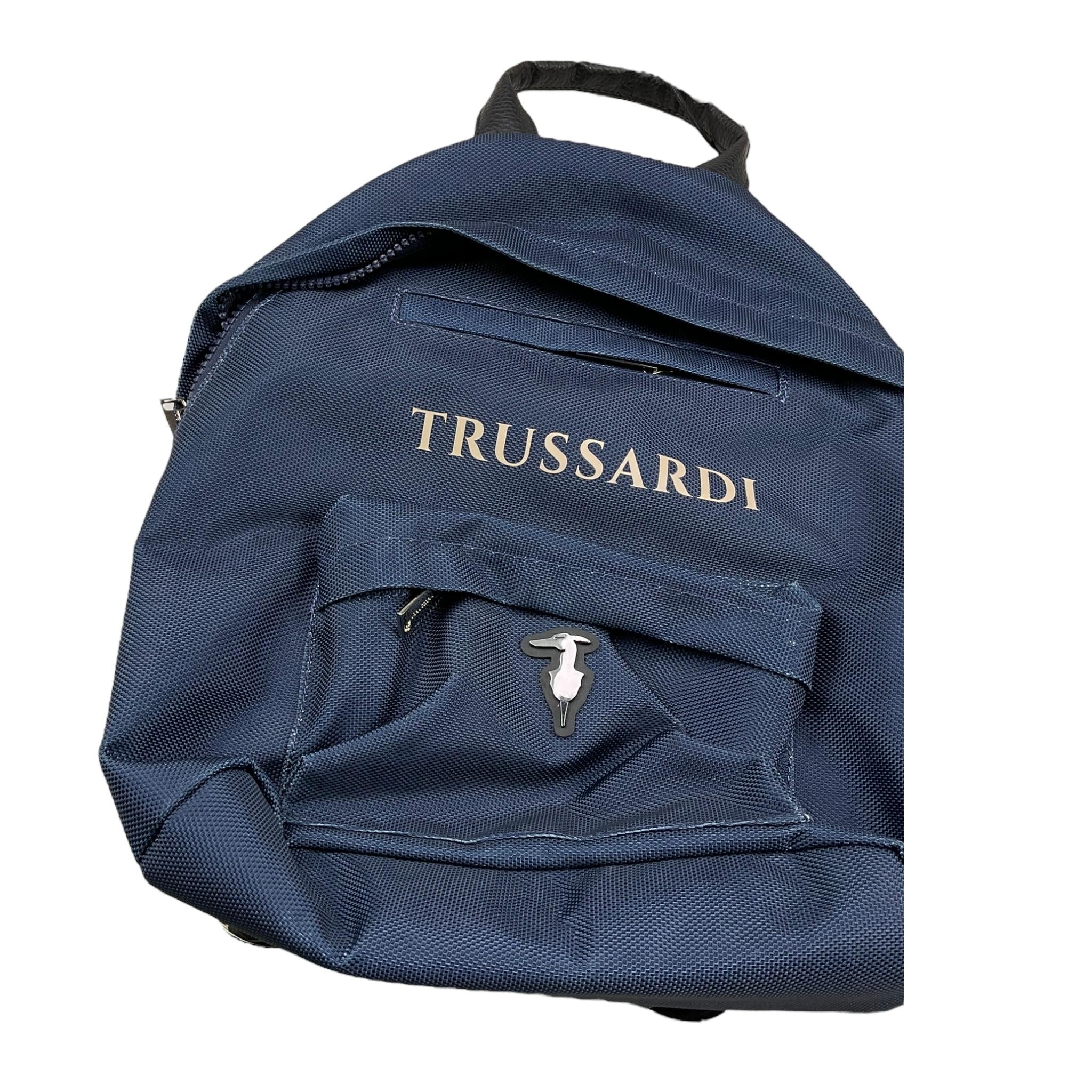 TRUSSARDI zain tinta unita cn logo Blu per Bambino TBA25147ZA BLU TRUSSARDI