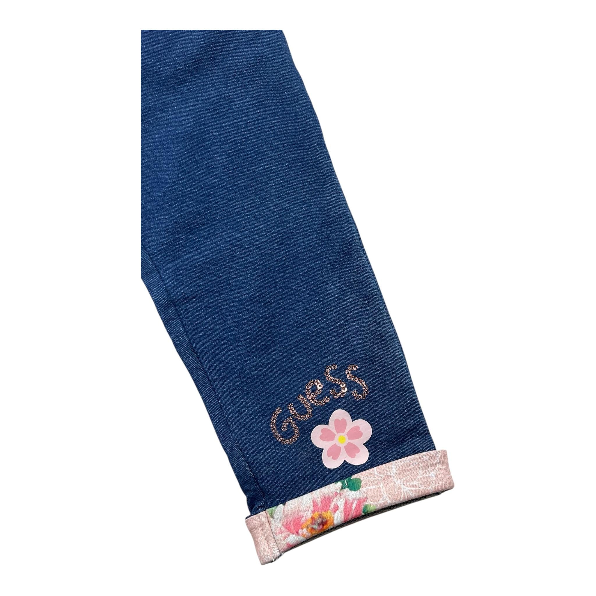 GUESS completo 2 pezzi shirt-pantalone Blu per Neonata A4YG13K6YW4 BLU GUESS