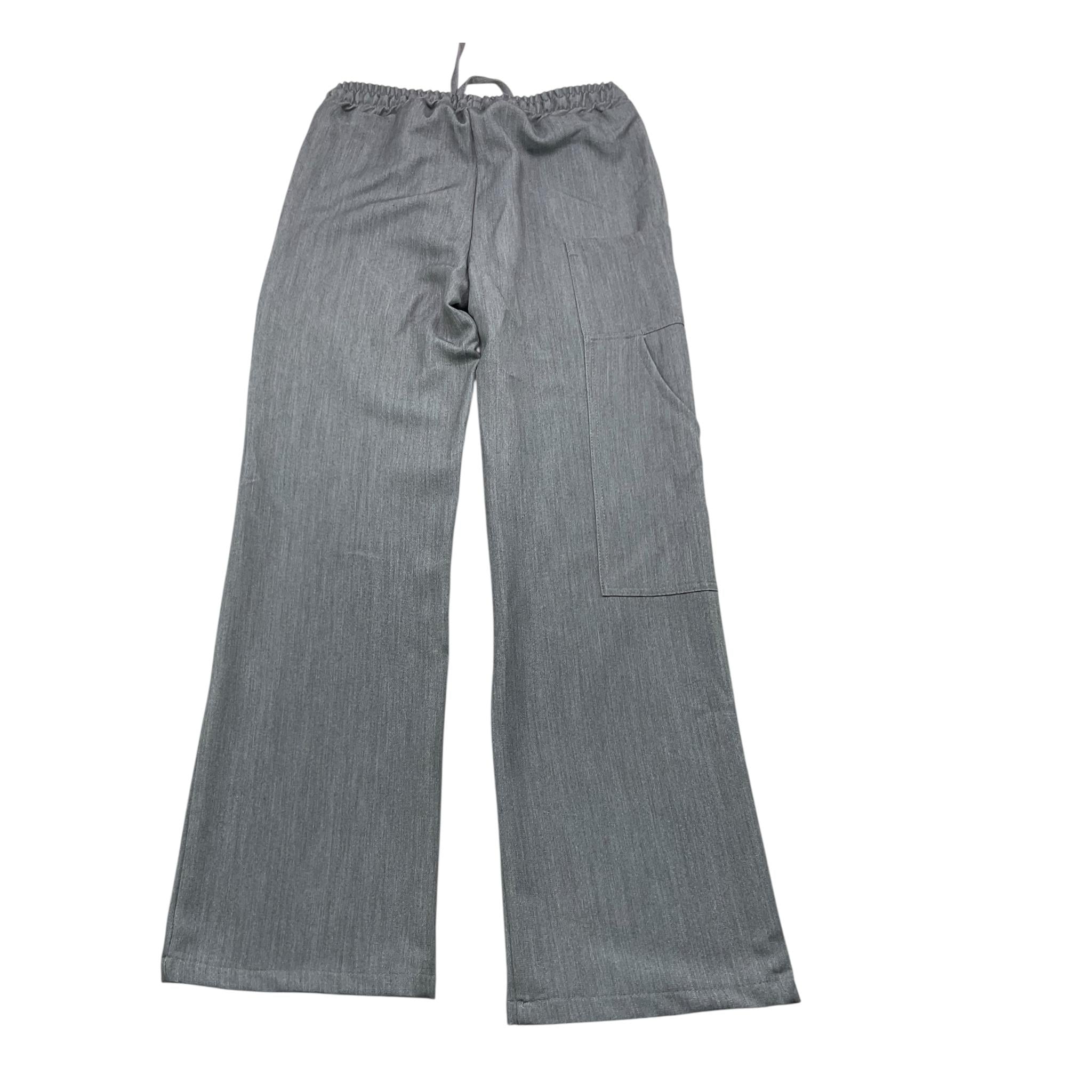 NAZARENO GABRIELLI pantalone tinta unita con elastico in vita Grigio per Bambino NG3408 GRIGIO NAZARENO GABRIELLI