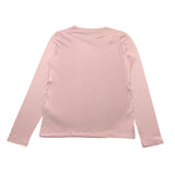 GUESS shirt tinta unita girocollo con stampa Rosa per Bambina J4YI05K6YW4 ROSA GUESS