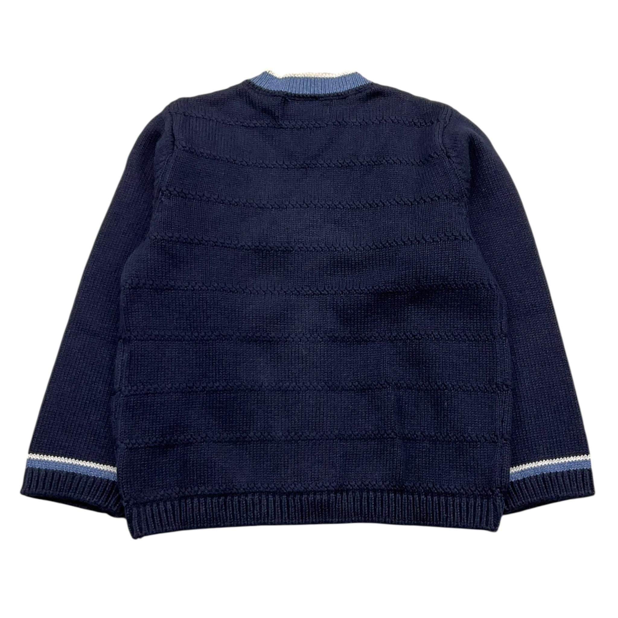 MAYORAL cardigan tinta unita con profili in contrasto Blu per Neonato 2341 BLUJ MAYORAL