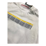 CESARE PACIOTTI shirt girocollo tinta unita cn stampa logo Bianco per Neonato TSP5306BXX BIANCO CESARE PACIOTTI