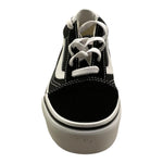 VANS sneakers tinta unita con lacci Nero per Bambino VN000VHE6BT1 NERO VANS