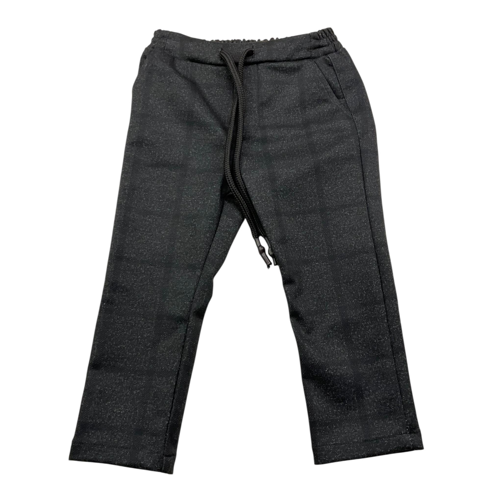 CESARE PACIOTTI pantalone tinta unita cn elastico in vita Nero per Bambino PTP2327B NERO CESARE PACIOTTI
