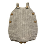 CND pagliaccetto tinta unita giromanica Grigio per Neonato 928282 GRIGIO CND