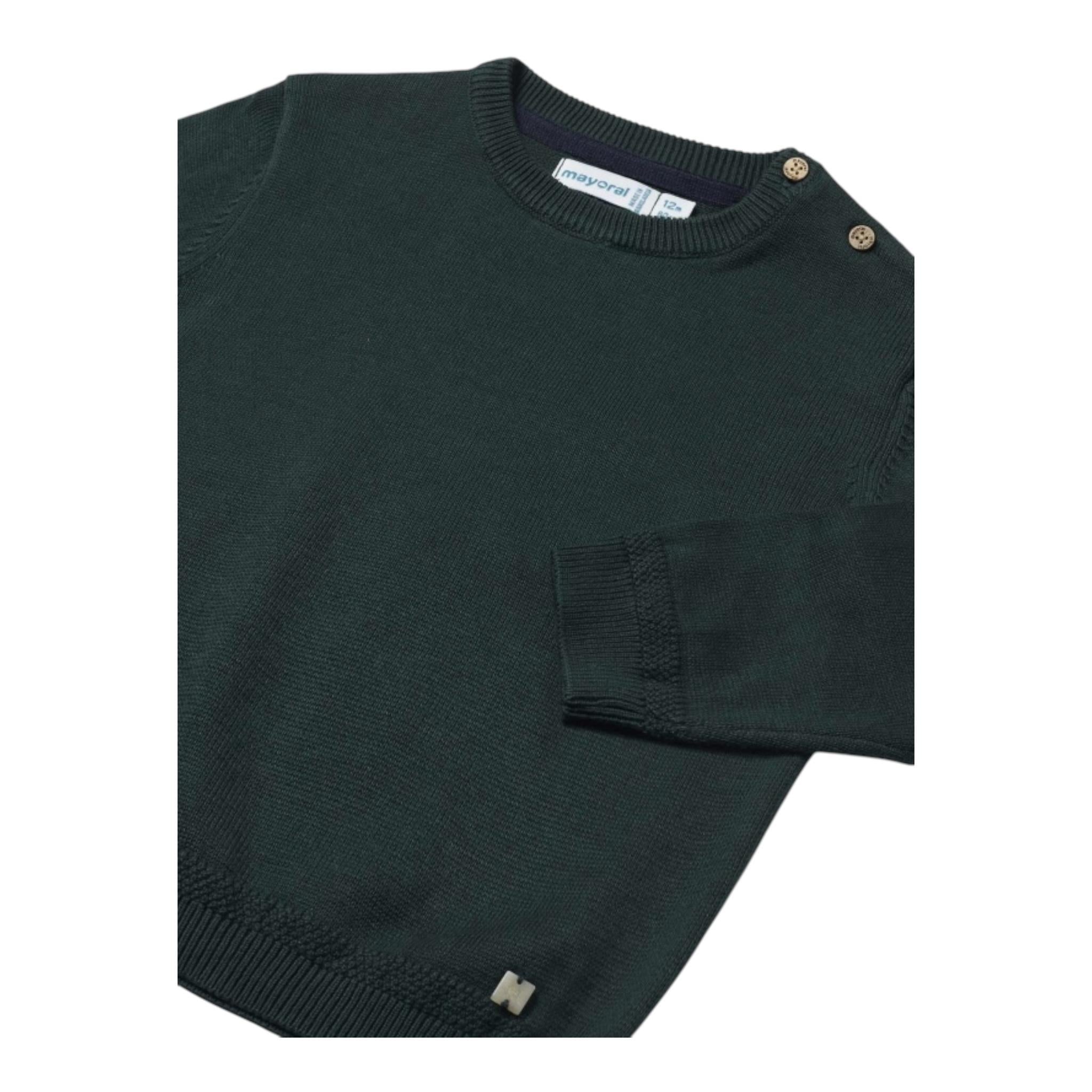 MAYORAL maglia girocollo tinta unita Verde per Neonato 309X VERDE MAYORAL