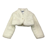 MAYORAL pelliccia tinta unita modello corto Bianco per Neonata 2423 BIANCO MAYORAL