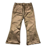 ZHOE & TOBIAH pantalone tinta unita modello a zampa Bronzo per Bambina ECL2X BRONZO ZHOE & TOBIAH