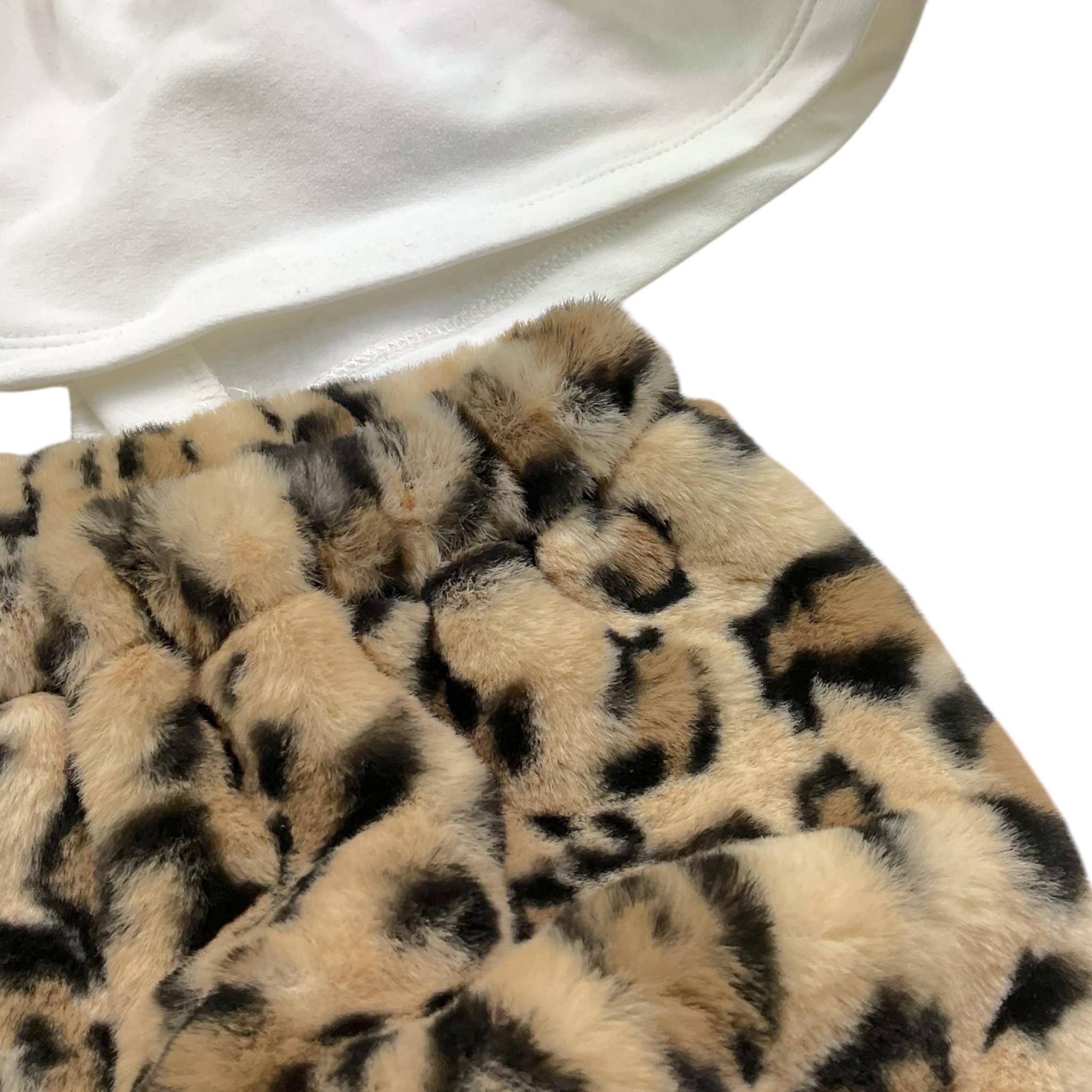 LE BEBE' completo 2pz shirt-short tinta unita Bianco per Neonata LBG6026 BIANCO LE BEBE'