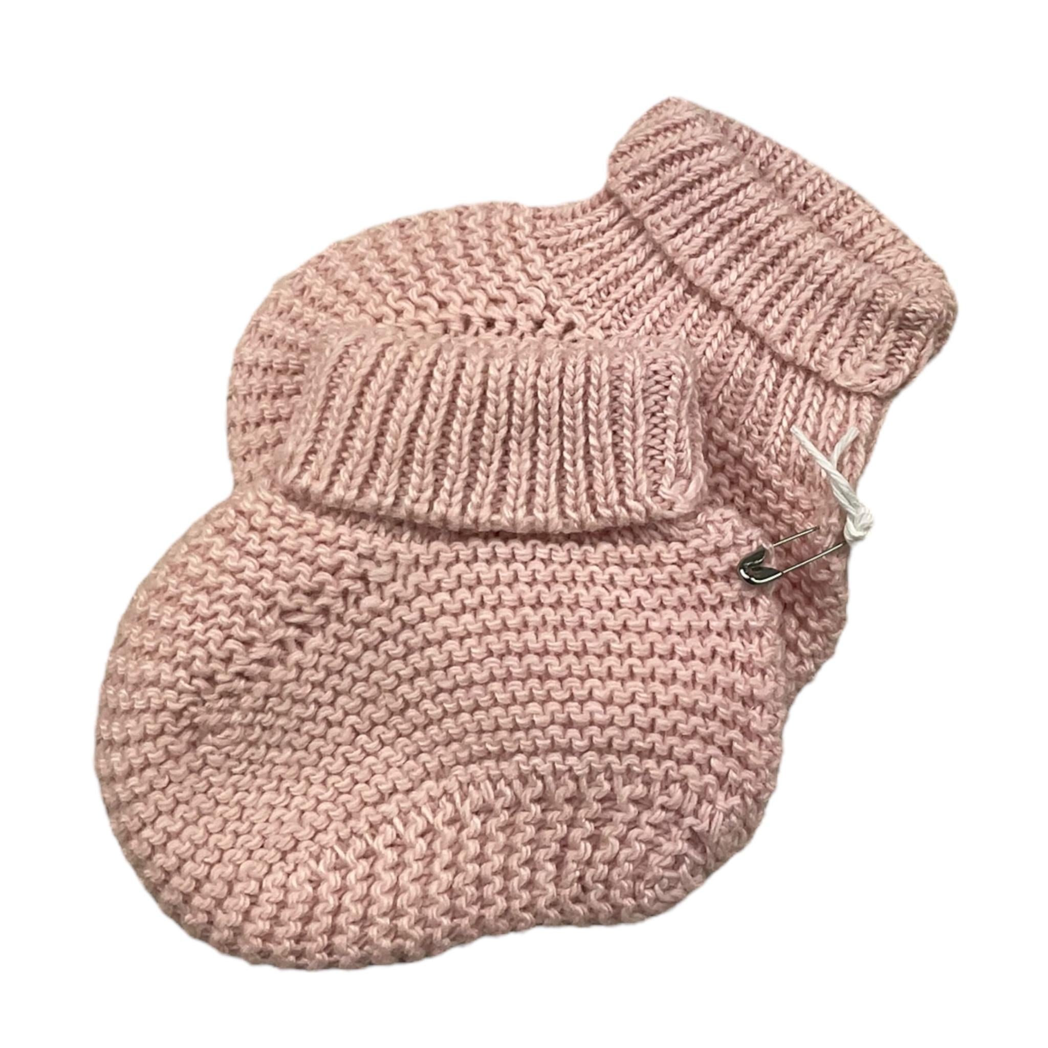 LE BEBE' babbucce tinta unita Rosa per Neonata LBG5935 ROSA LE BEBE'