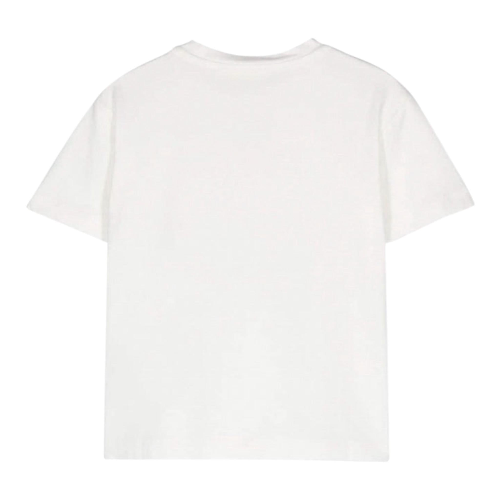 ELISABETTA FRANCHI t-shirt girocollo tinta unita cn stampa in contrasto Bianco per Bambina EGTS087X BIANCO ELISABETTA FRANCHI