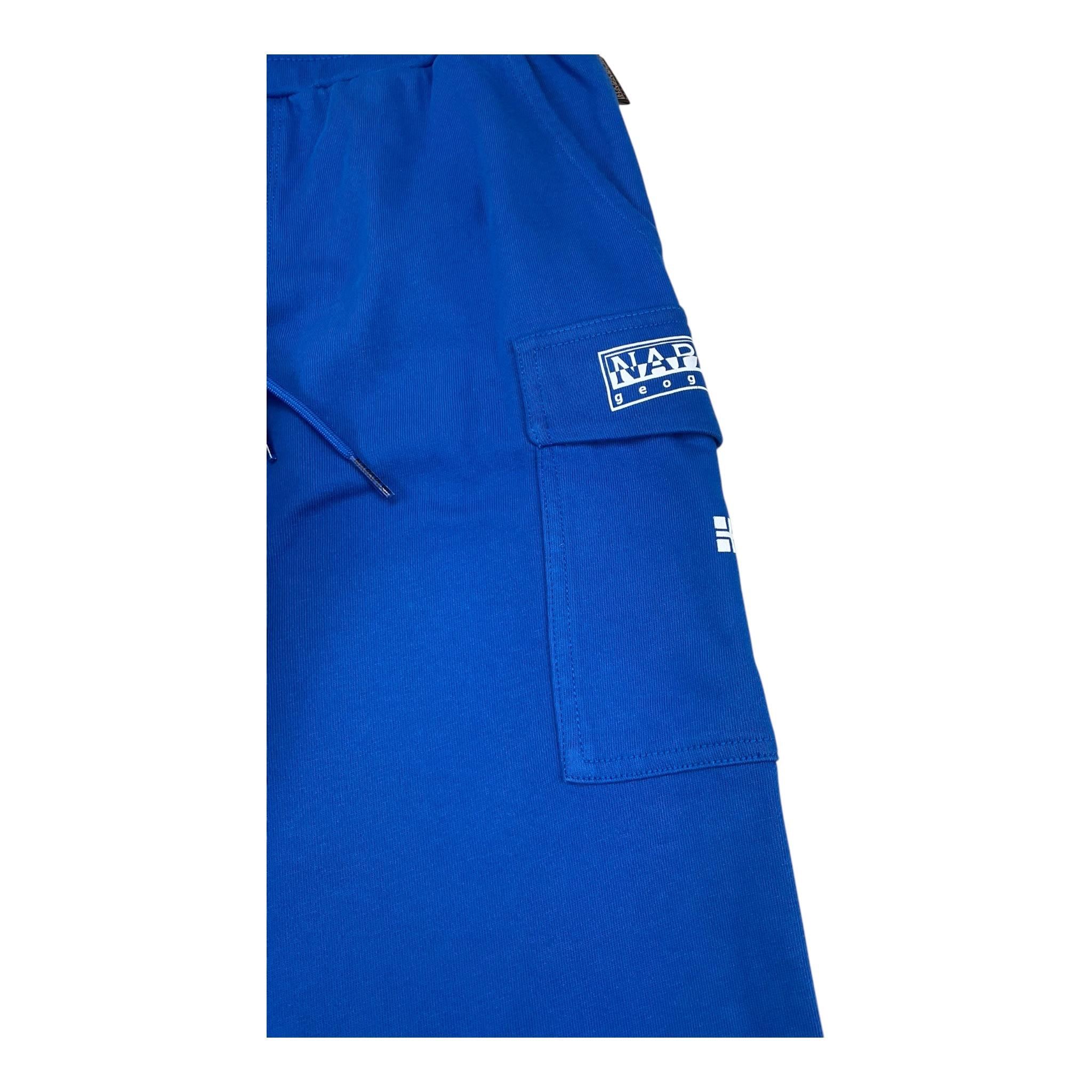 NAPAPIJRI pantalone tuta tinta unita con stampa in contrasto Blu per Bambino NP0A4HR5B2L BLU NAPAPIJRI