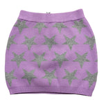 MARC ELLIS gonna in maglia tinta unita con stelle Nero per Bambina JMNSK15555J LILLA MARC ELLIS