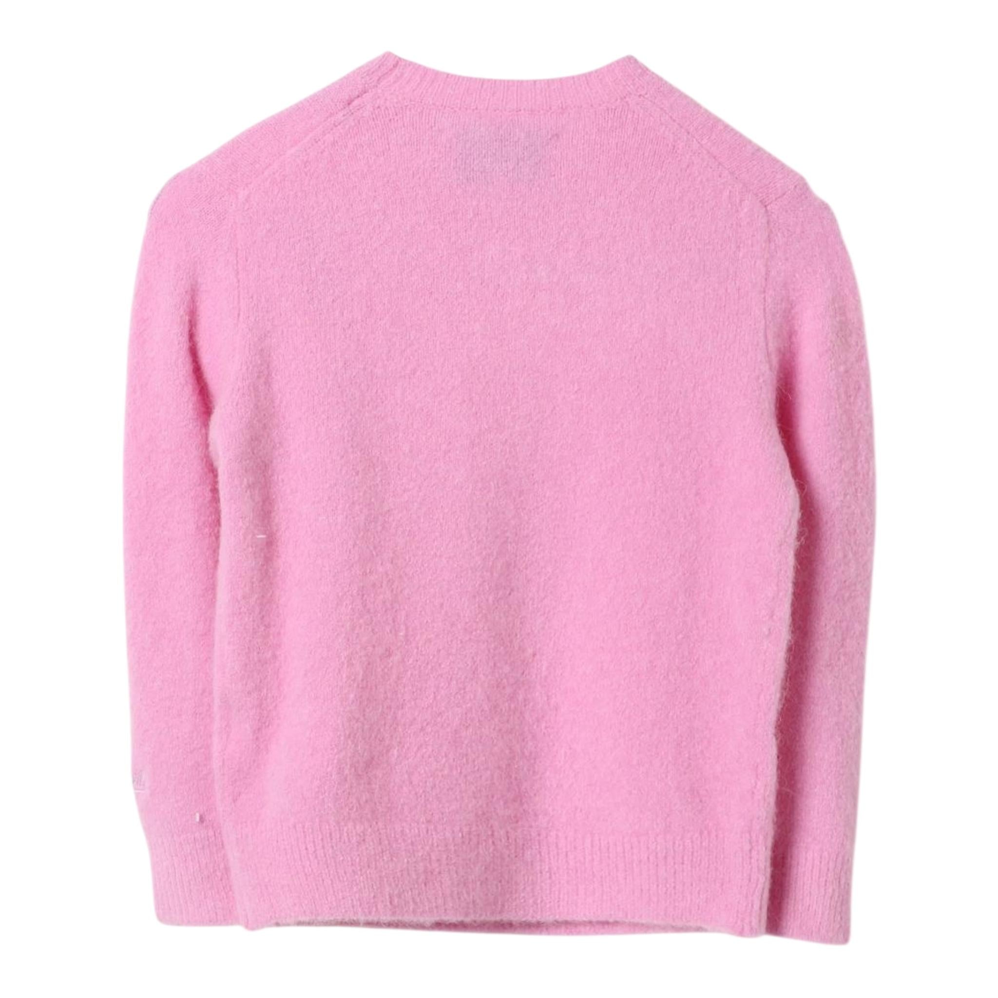 SAINT BARTH maglia girocollo tinta unita  Glicine per Bambina LYL001X GLICINE SAINT BARTH