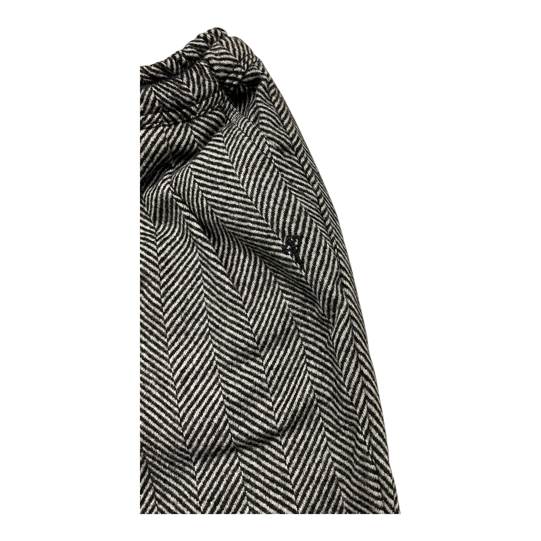 CESARE PACIOTTI pantalone tinta unita con microfantasia Nero per Neonato PTP5358BXX NERO CESARE PACIOTTI