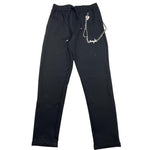 JOHN RICHMOND pantalone tinta unita con elastico in vita Nero per Bambino RBA23124PA NERO JOHN RICHMOND