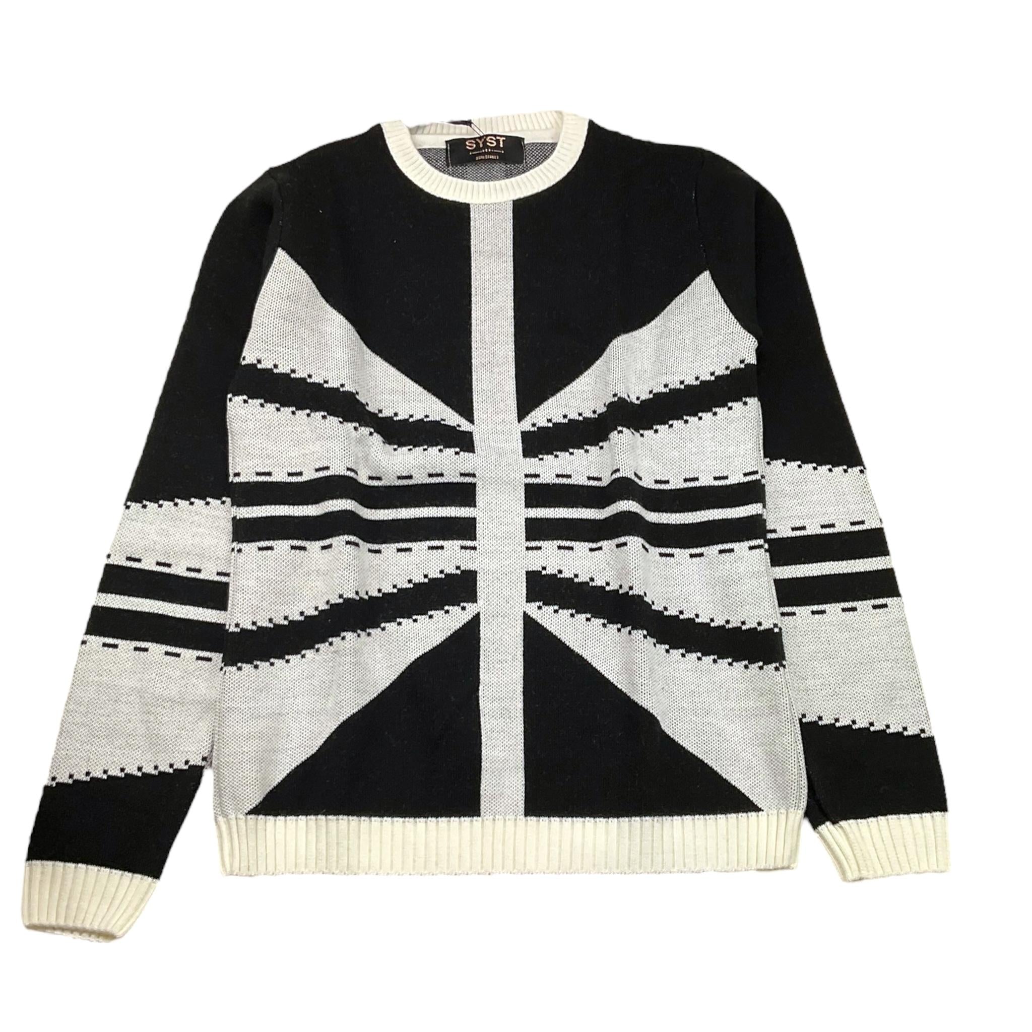 STAY STREET maglia girocollo tinta unita con fantasia Nero per Bambino MU807 NERO STAY STREET