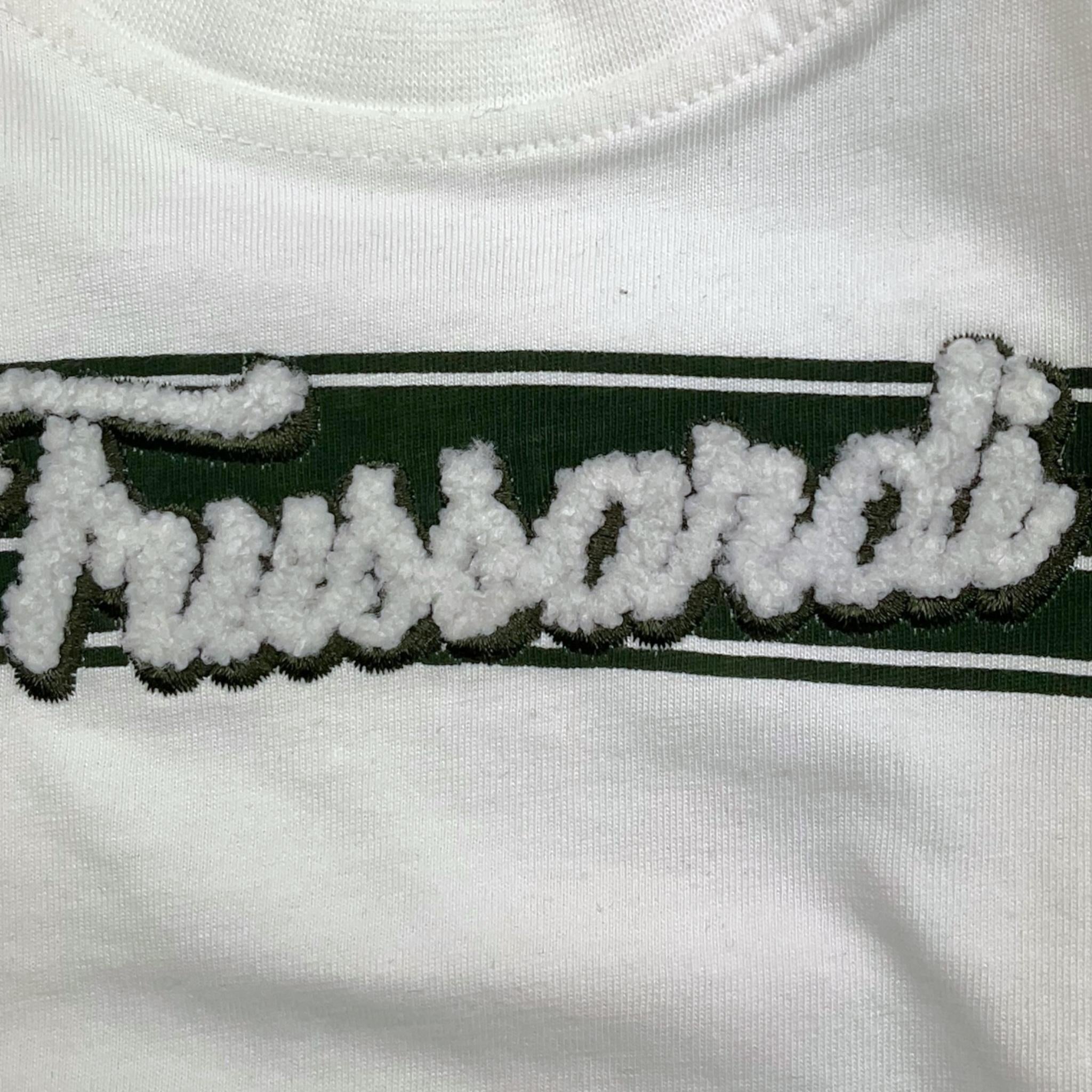 TRUSSARDI shirt girocollo tinta unita con stampa Bianco per Bambino TIA24111TS BIANCO TRUSSARDI