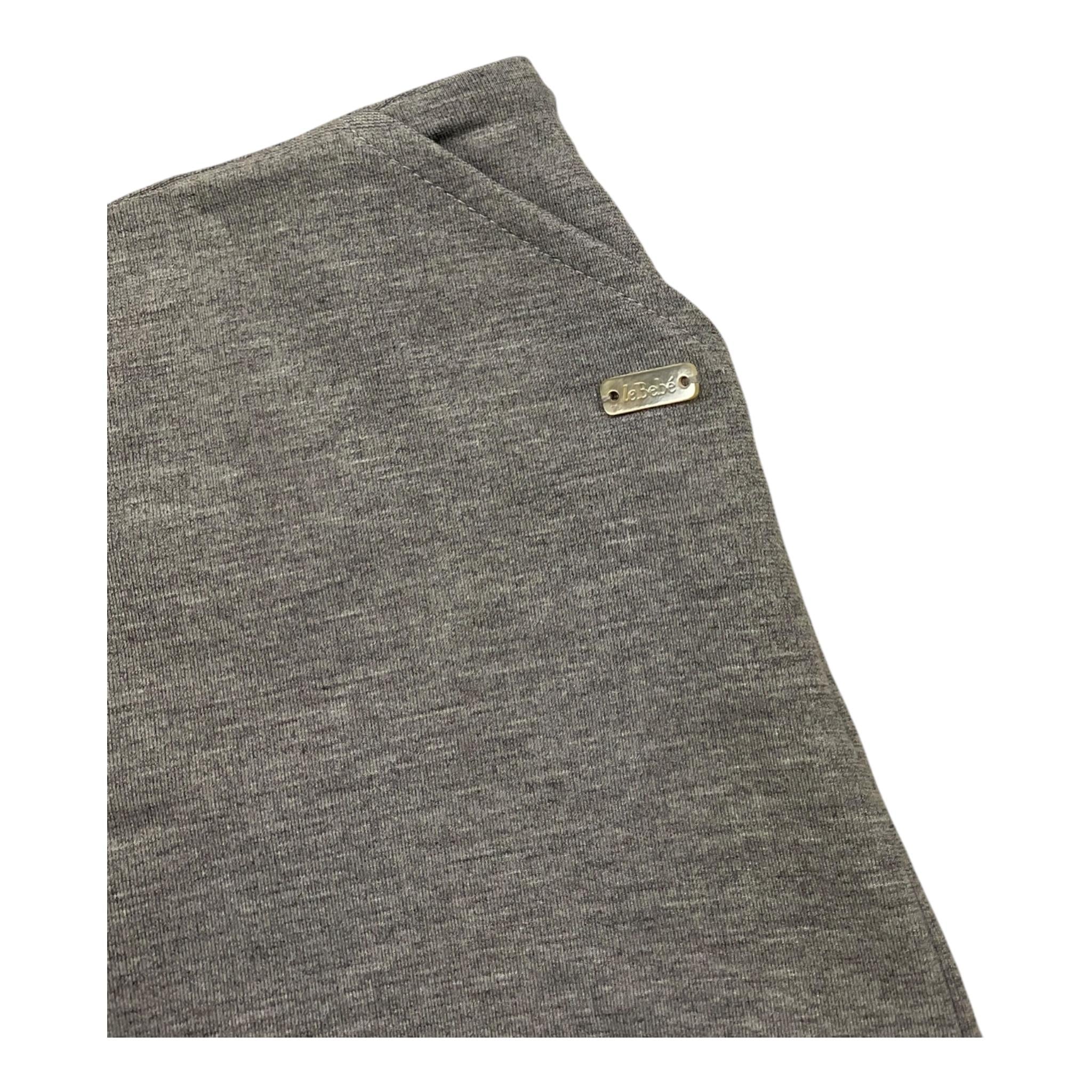 LE BEBE' short tinta unita con elastico in vita Grigio per Neonata LBG5562 GRIGIO LE BEBE'
