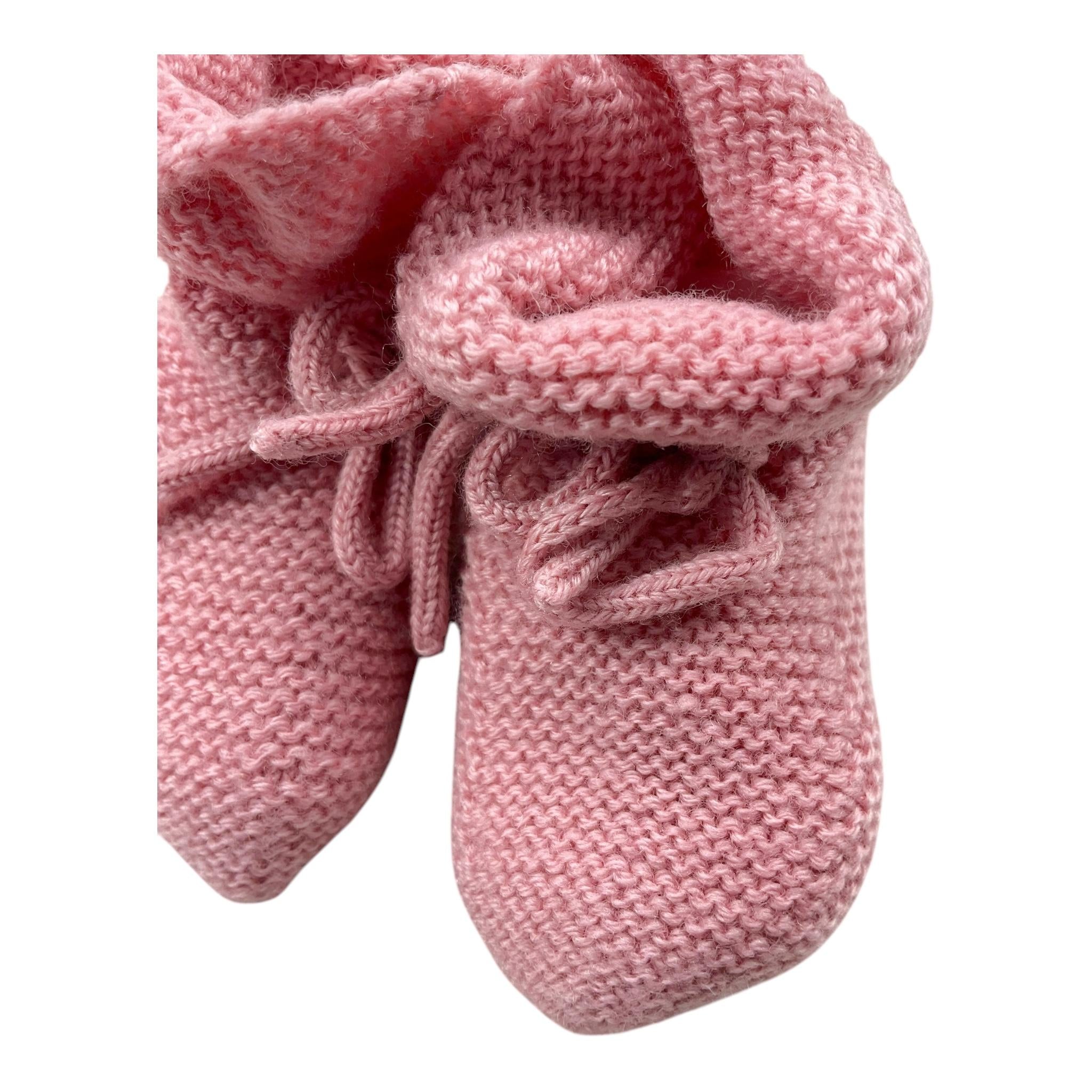 PAZ RODRIGUEZ babbucce tinta unita Rosa per Neonata 01811710 ROSA PAZ RODRIGUEZ