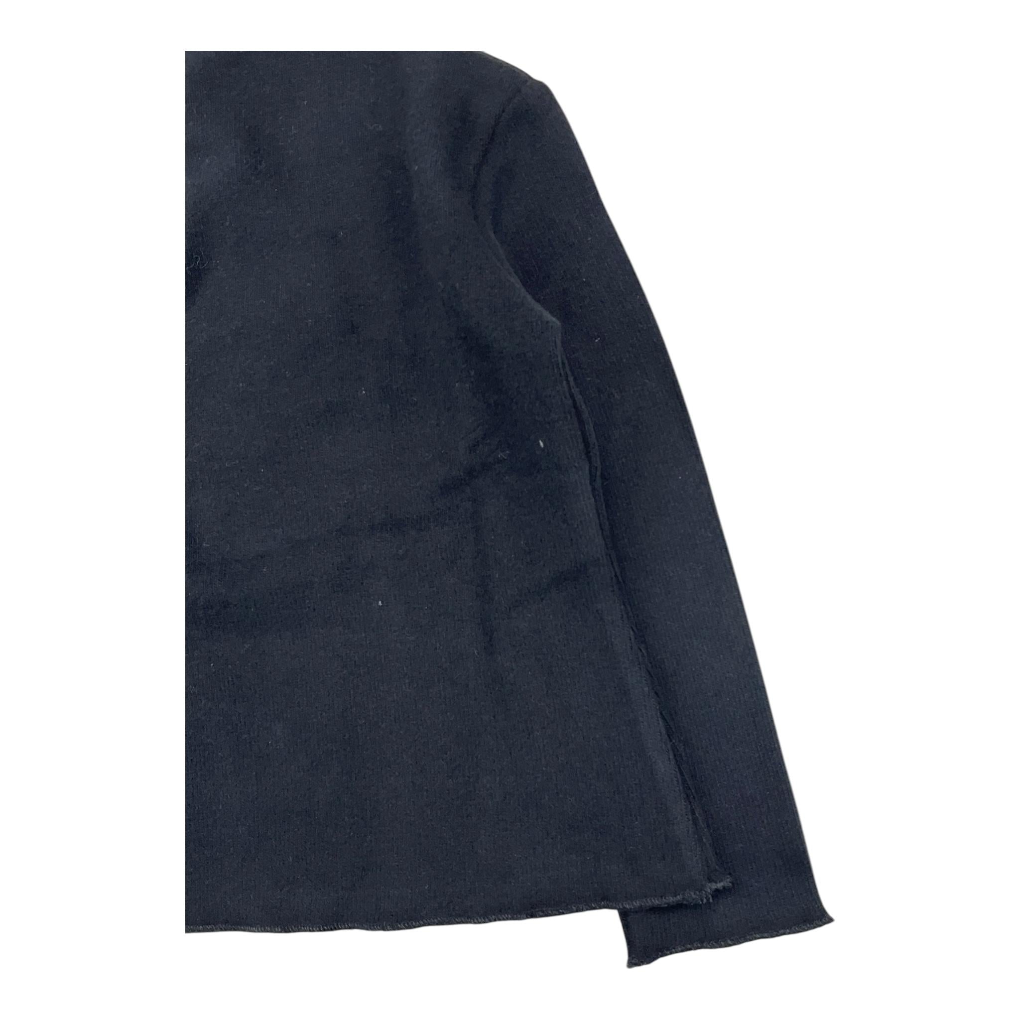 PICCOLA LUDO maglia tinta unita collo alto Nero per Neonata BS9WB064N NERO PICCOLA LUDO