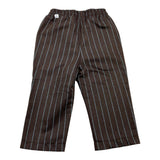 AMBARABA' pantalone tinta unita con elastico in vita Marrone per Neonato FM38175 MARRONE AMBARABA'