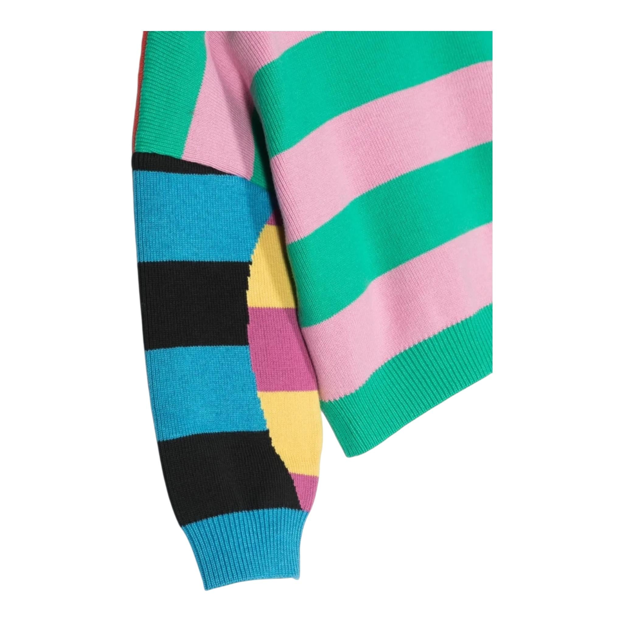 STELLA McCARTNEY maglia girocollo fantasia a righe Multicolor per Bambina TT9B50 MULTICOLOR STELLA McCARTNEY