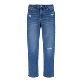 LEVI'S jeans tinta unita con girovita regolabile Blu per Bambino 4ED525 BLU LEVI'S